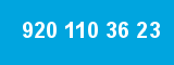 920 110 36 23